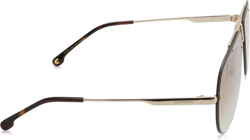 Vista 3 de Carrera 1052S - Lentes de sol unisex con sombra, color dorado y marrón oscuro 6512145