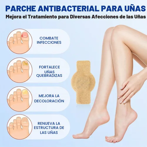 Vista 9 de Parches de uñas, parches de uñas para uñas de los pies, parches de tratamiento de uñas extra fuertes, yesos de uñas extra fuertes de 8 horas