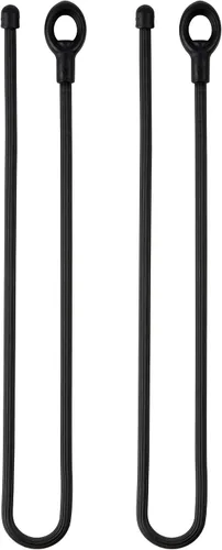 Vista 18 de Nite IZE Gear Tie Loopable, el original lazo de goma reutilizable con lazo integrado resistente, 12 pulgadas, negro, paquete de 2, fabricado