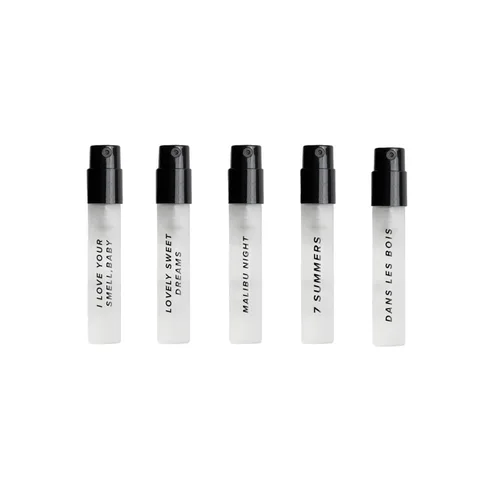 Vista 2 de Muestra de Perfume DIME Beauty, Hipoalergénico, Perfumes Limpios, Eau de Toilette Para Mujer (Set de 5, 2 ml)