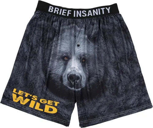 Vista 20 de BRIEF INSANITY Funny & Comfy Boxer Shorts and Pajama Pants for Men & Women Novelty Graphic Underwear & Loungewear