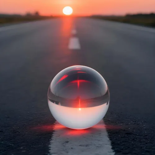 Vista 5 de Bola de cristal óptico transparente K9 de 3.94 pulgadas con soporte, esfera de vidrio decorativa para fotografía, decoración mágica de adivinación