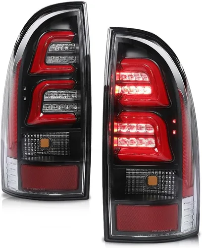 Vista 10 de G-PLUS Luces traseras LED montaje de la lámpara de freno trasero tubo bar Fit Toyota Tacoma 2005-2015 luces traseras de estacionamiento cromo