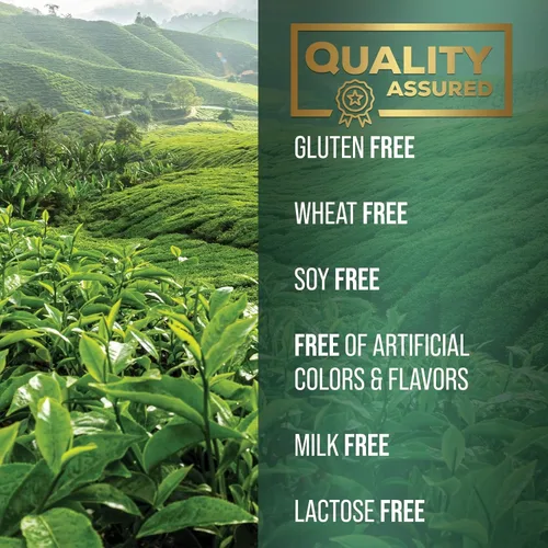 Vista 7 de PureTea - Píldoras de extracto de té verde de 1000 mg con EGCG – 98% de polifenoles estandarizados – Cápsulas de té verde de absorción 3X