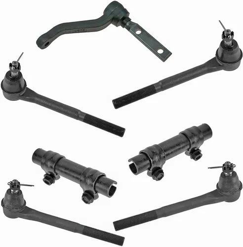 Vista 226 de TRQ Kit de dirección delantera con barra de acoplamiento de fuelle de piñón y cremallera compatible con Toyota Echo 2000-2005