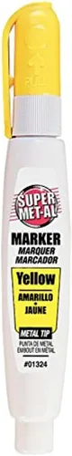 Vista 4 de Super Met-Al 1296-1323 - Marcador de pintura Squeeze Action Negro