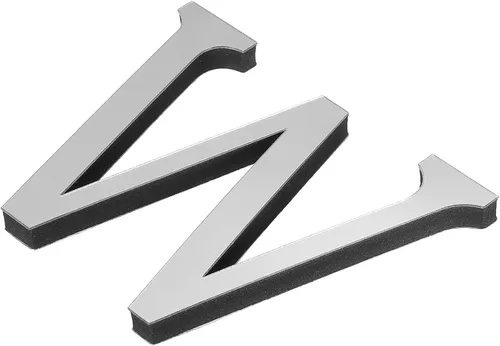 Vista 21 de PATIKIL Adhesivos de pared de acrílico 3D con letras S autoadhesivas para decoración del hogar, letrero artístico, para bricolaje, decoración