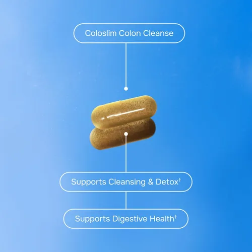 Vista 3 de Coloslim - Limpieza suave de colon para la salud digestiva y la flora intestinal