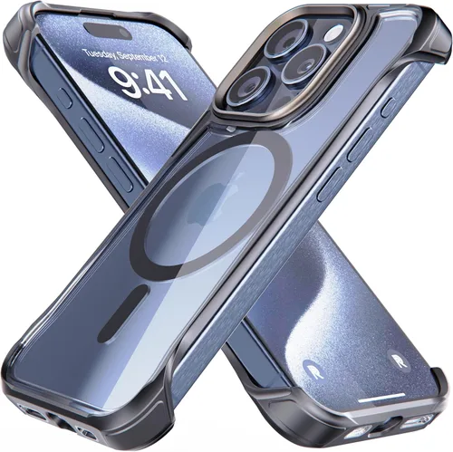 Vista 31 de Phone REBEL - Funda transparente para iPhone 14 Plus [Crystal Series Gen-4] Compatible con MagSafe Resistente, Antiarañazos, Sin Amarilleo