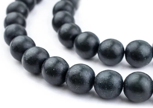 Vista 73 de TheBeadChest: cuentas de madera redondas naturales de 0.315 pulgadas, cuentas de madera sueltas espaciadoras para fabricar joyas, 4 tamaños