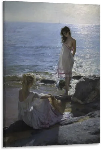 Vista 25 de Vicente Romero Redondo - Póster de pinturas artísticas de pared (32) marcos de fotos, regalos, lienzo, arte de pared, impresiones decorativas