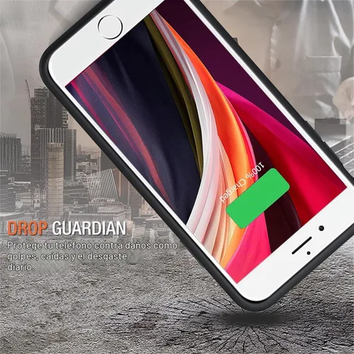 Vista 4 de Funda de batería para iPhone 6/6s/7/8/SE 2/SE 3, 10000mAh mejorada de alta capacidad, portátil, funda de carga protectora compatible con iPhone