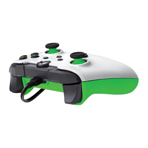 Vista 7 de PDP Wired Controller Neon White for Xbox Series XS, Gamepad, Wired Video Game Controller, Gaming Controller, Xbox One, Officially Licensed - Xbox