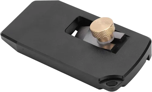 Vista 8 de Recortadora manual, cepilladora de madera ajustable para carpintería con cuchilla de acero de alta dureza, raspador de rebabas de chaflán para chapa