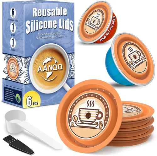 Vista 7 de AANQQ Cápsulas Vertuo reutilizables para Nespresso: mejor que ahorrar dinero en papel de aluminio
