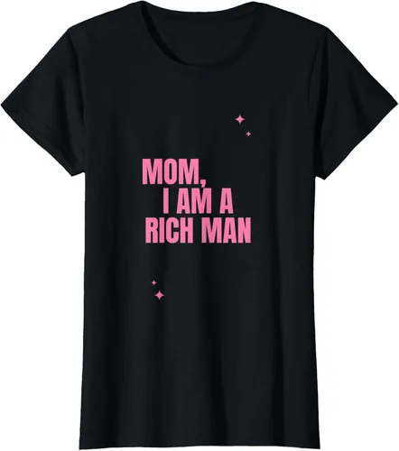 Vista 13 de Mamá, soy un hombre rico camiseta