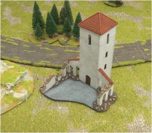 Vista 2 de Campo de batalla en una caja: Monasterio italiano