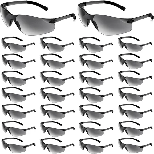 Vista 8 de WFEANG Gafas de seguridad con certificación ANSI Z87.1 para hombres y mujeres, gafas protectoras de laboratorio duraderas para química e