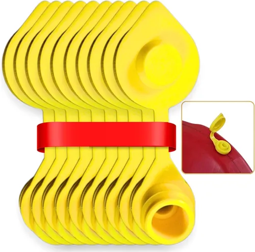 Vista 8 de 25 tapas de ventilación amarillas para bidones de gasolina de plástico y de metal, kit de ventilación para bidones de gasolina Blitz, tapas