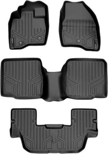 Vista 45 de SMARTLINER Alfombrilla de suelo para maletero de carga para todo tipo de clima para Ford Explorer 2002-2010