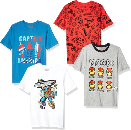 Vista 14 de Amazon Essentials Disney Marvel Star Wars Camisetas de manga corta para niños y bebés (anteriormente Spotted Zebra), Multipacks