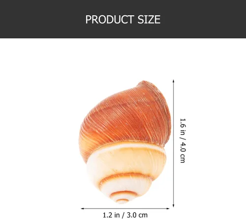 Vista 5 de Alipis 5 piezas de caracol real Escargot caracol francés resistente al calor seguro para horno microondas para decoración de restaurante