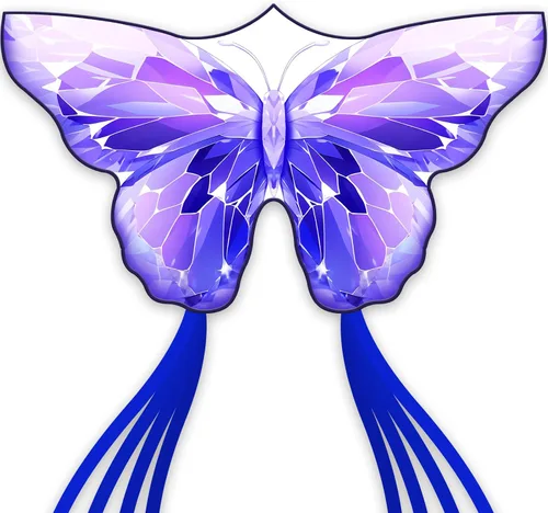 Vista 11 de SGftre Cometa de mariposa para niños y niñas, fácil de volar, juguete perfecto para niños y adultos, ideal para diversión en la playa y actividades