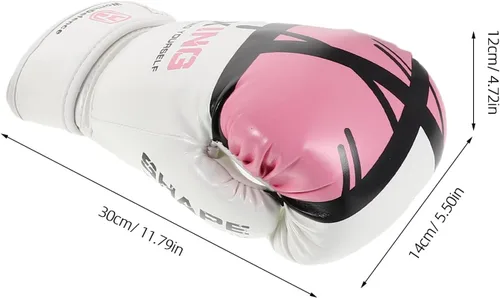 Vista 2 de POPETPOP Kickboxing Gloves for Boys Youth Sparring Punching Mitts with High-Density Foam Protection Breathable Taekwondo Training Gear for Beginners