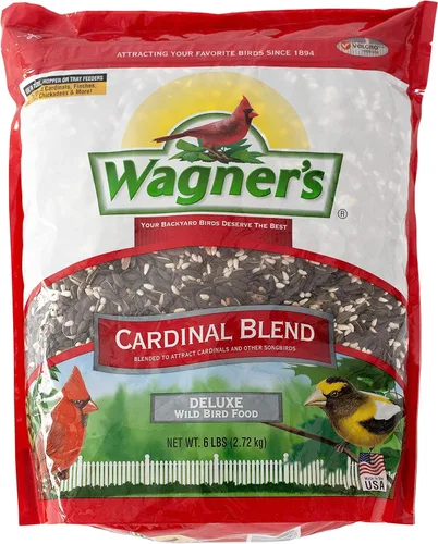 Vista 8 de Wagner's 62032 Cardinal Blend - Alimento para pájaros silvestres, bolsa de 6 libras, paquete de 2