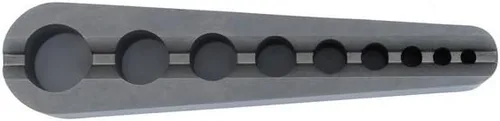 Vista 3 de Big Gator Tools MTG500NP + STD500NP - Juego de 2 guías de grifo manual estilo V métricas y estándar