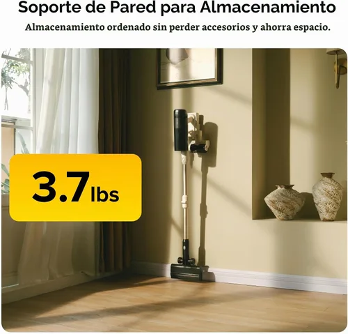 Vista 9 de roborock Aspiradora inalámbrica H60 Pro-N, 90° flexible, 80 minutos