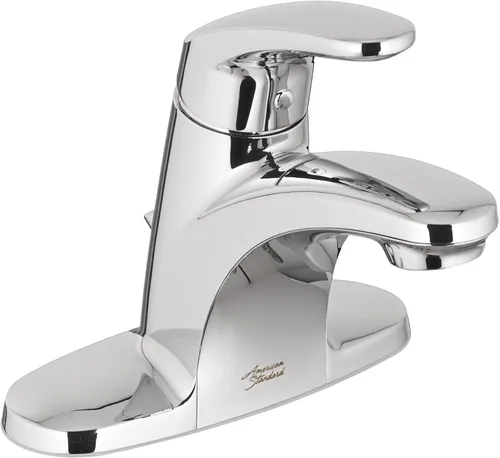 Vista 7 de American Standard 7075005.243 Colony PRO - Grifo de baño de una sola manija, menos drenaje, 1.2 GPM, negro mate Mate negro