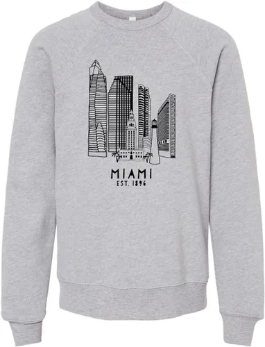 Vista 10 de Long Sleeve Unisex Kids' Sweatshirt, Unisex Graphic Sweatshirt, Shirts with Sayings, Heather Gray or Mauve