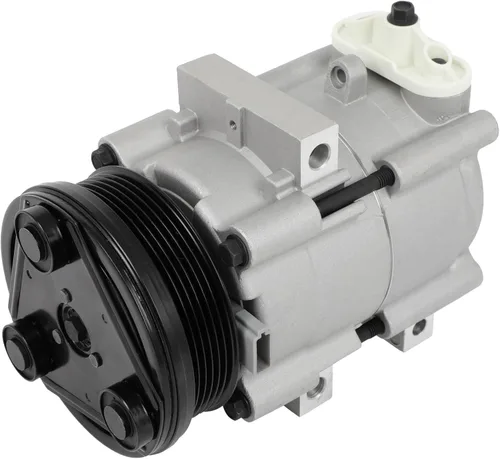 Vista 9 de CCIYU Compresor de CA con embrague 1997-2001 para Ford E-150 Econoline 4.2L A/C compresor de aire acondicionado reemplaza 5U2Z19V703ED