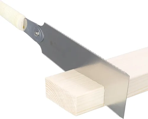 Vista 6 de Gyokucho Razorsaw 9-1/2" doble borde (Ryoba) para maderas duras