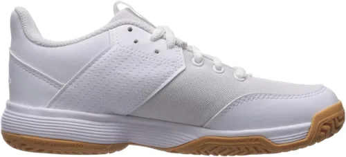 Vista 6 de adidas Ligra 6 - Tenis de voleibol para niños, Blanco NubeBlanco NubeGum