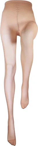 Vista 5 de Truform Lites Pantyhose Queen, Beige claro (paquete de 2)