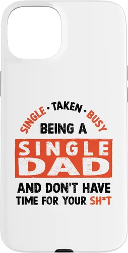 Vista 9 de Single Dad Design for Divorced Dads - Being A Single Dad Case for iPhone 17
