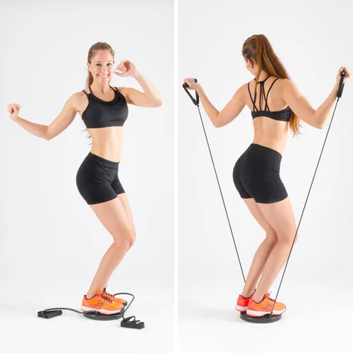 Vista 5 de Disco Giratorio de Cardio con Guía de Ejercicios InnovaGoods IG117162
