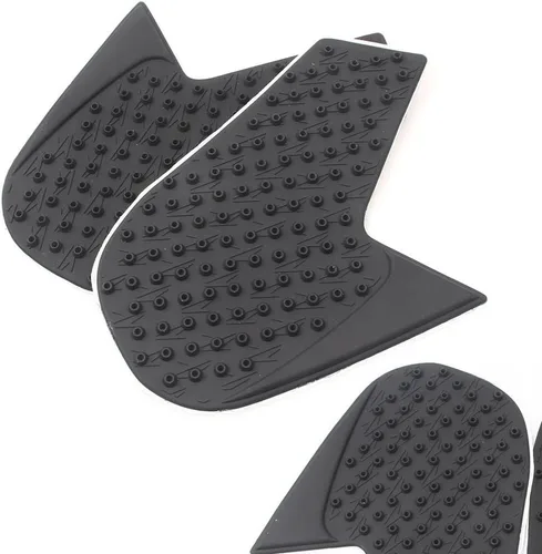 Vista 5 de Protector de agarre lateral de tracción para tanque de gasolina para Yamaha MT09 2014-2019, negro