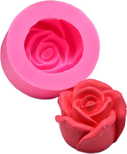 Vista 21 de 2 Piezas Pequeño Molde de Girasol de Silicona para Decoración de Fondant, Chocolate, Caramelo, Pastel, Vela, Jabón, Hornear, Pasta de Polímero