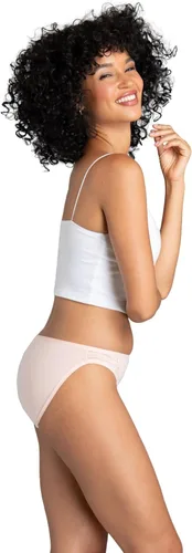 Vista 4 de Fruit of the Loom - Ropa interior transpirable de mujer, absorbe la humedad para mantenerte fresca y cómoda, disponible en talla extra grande