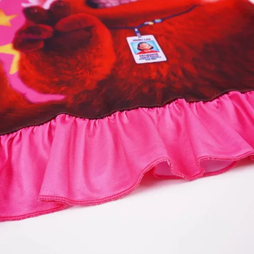 Vista 4 de Turn Red Panda Ropa para Niñas Mira-bel Princesa Manga Corta Vestido Camisa Disfraces Hogar Casual Niños Vestidos