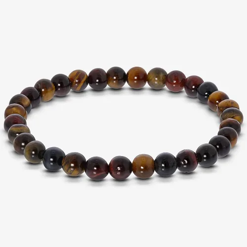 Vista 326 de Gem Avenue Handmade Round Bead Stretch Bracelet Unisex Natural Stone Beaded Jewelry for Men & Women, Elastic Wristband for Daily Wear
