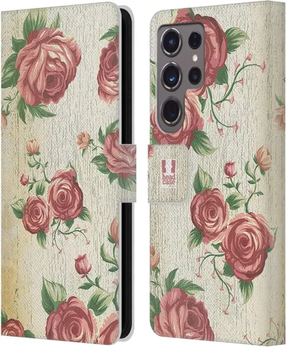 Vista 8 de Head Case Designs Beautiful Life Country Charm Leather Wallet Case Compatible with Samsung Galaxy S24 Ultra 5G