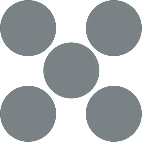 Vista 29 de LiteMark Calcomanías extra pequeñas, puntos de vinilo extraíbles, calcomanías circulares con acabado mate, calcomanías redondas para pared de aula