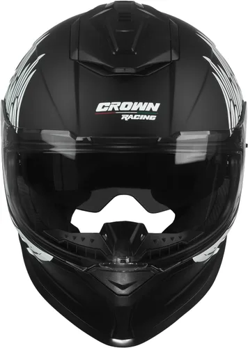 Vista 2 de Cascos de motocicleta, casco de moto de calle de cara completa, aprobado por DOT model-LW600