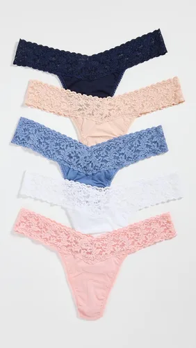 Vista 2 de hanky panky, Paquete de cinco de algodón de tiro bajo, vacaciones 2021