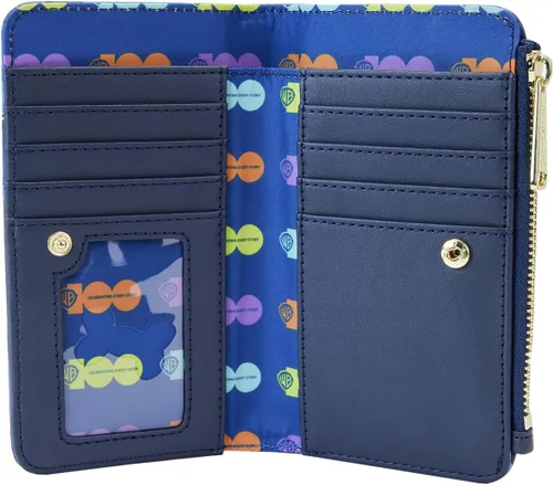 Vista 5 de Looney Tunes Warner Bros 100th Anniversary Scooby-Doo Mash-Up - Cartera con solapa, Azul, Cartera