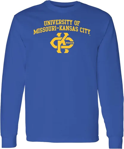 Vista 116 de NCAA oficial de College – University Team Color Arco Logo Manga Larga